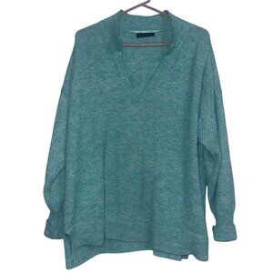Lane Bryant Soft Seafoam Green V-Neck Pullover Sweater Size 22/24